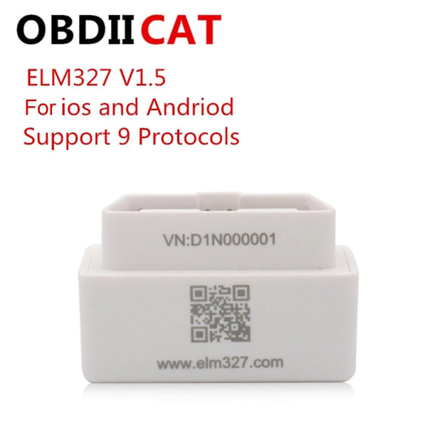 Mini V01b4 kodläsare och skannerverktyg för iOS och Android fristående kan chip 9-16v stöder 9 P