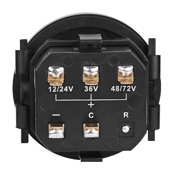 12v/24v/36v/48v/72v LED digitalt batteriindikator vanntett målermåler batteriindikator for Go-