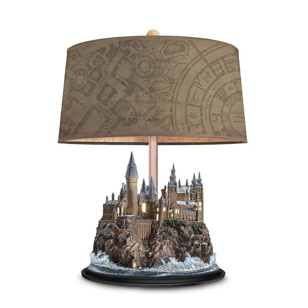 The Bradford Exchange Harry Potter Hogwarts Castle Illuminating Sculpture Table Lamp