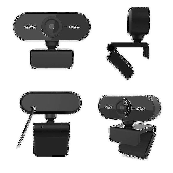 Usb Hd 1080p webkamera videoopptakskamera for PC stasjonær bærbar PC med mikrofon