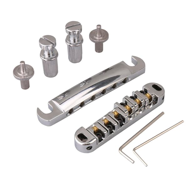 Cr Locking Roller Tune-o-matic Tom Bridge/tailpiece for elektrisk gitar