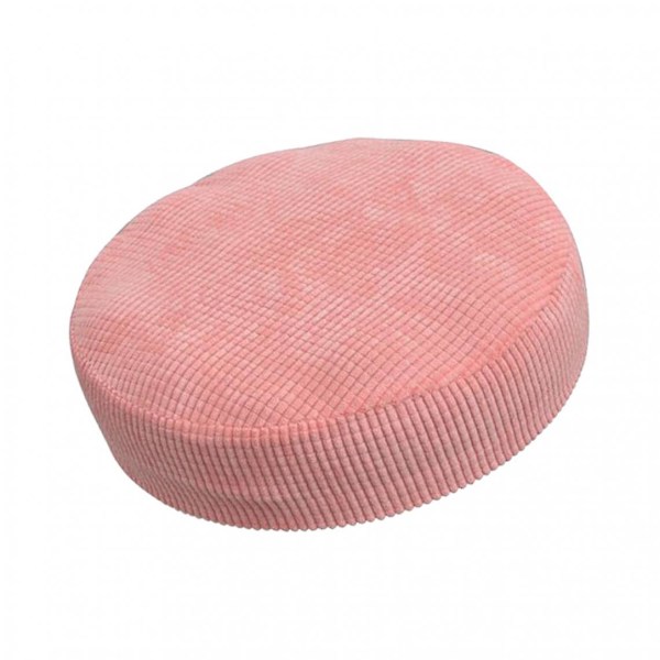 Vinterbarpallsöverdrag, runt sätesöverdrag för lyftstol, rosa_40x40x10cm
