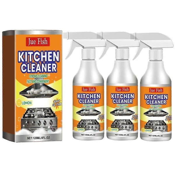 1-3x Intensiv Fedtfjernelsesrens til Emhætte 120ml 2pcs