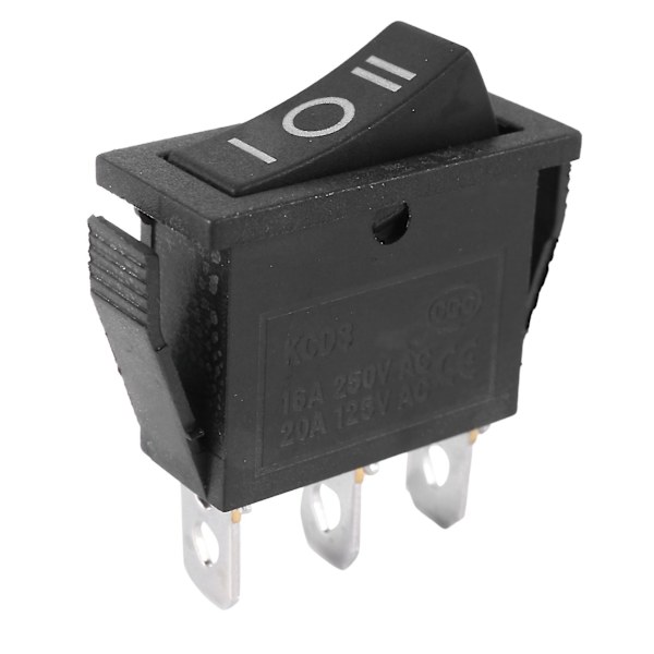 Ac15a/250v 20a/125v 3-polig SPDT På-av-på 3-läges vippströmbrytare