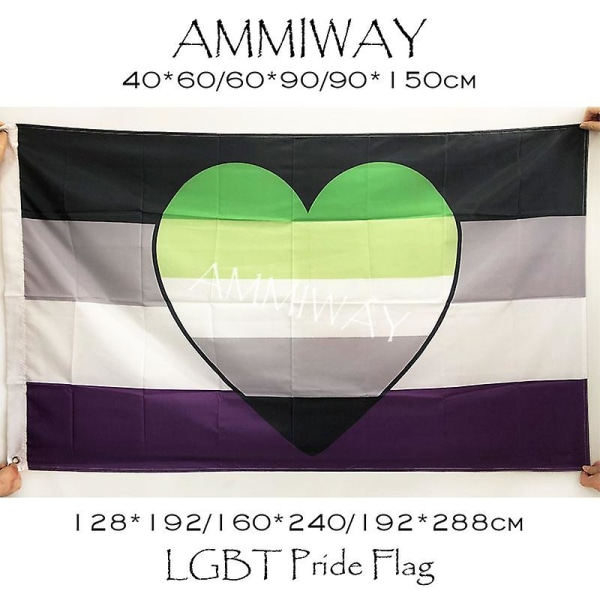 Setiap Ukuran Nonbiner Biseksual Combo Kebanggaan Bendera Dan Spanduk Poliester Dicetak Pelangi Lgbt Tunggal Bendera Ganda