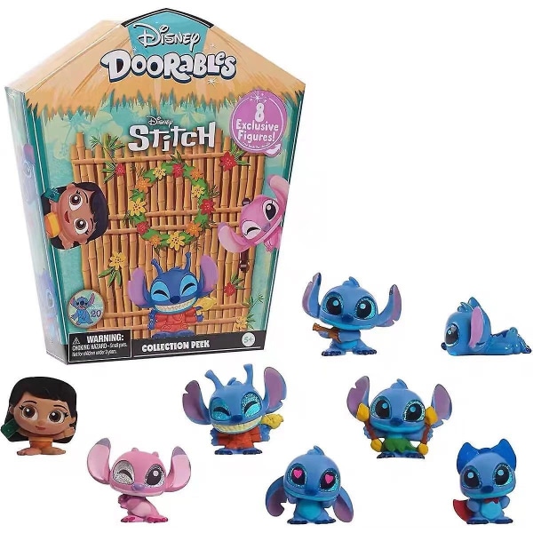 Disney Doorables Stitch favoriserer legetøj til børn tegneseriesøm M