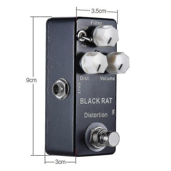 Mosky Black Rat Distortion Mini kitaraefektipedaali