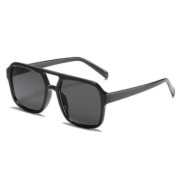 Retro Double Brids Square Solbriller C S Gradient Briller