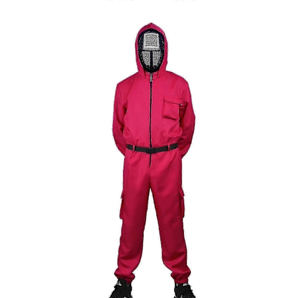 Barn Halloween Squid Game Cosplay Jumpsuit Cosplay Kostymset - HZ