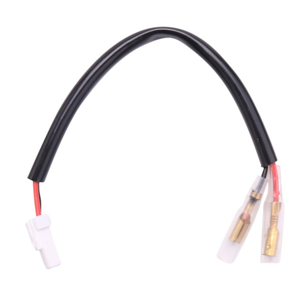 2 st motorcykel blinkers kabeldragning kontakt blinkers kontakt adapter för