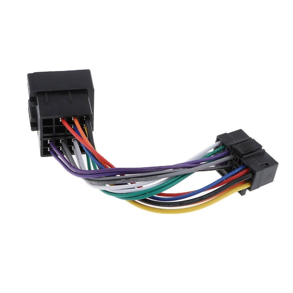 16-pinners bilstereo radio sele til ISO for radio til ISO radioavspilling plugg autoadapter ledningsnett sele