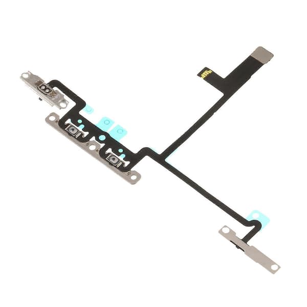 Volume Knap Flex Kabel Reservedel med Metalplade til iPhone X
