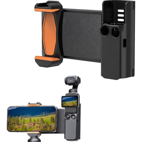 Osmo Pocket 3 -jatkeen pidike, yhteensopiva DJI Osmo Pocket 3:n kanssa, puhelinteline Pocket 3 -jatkeen sovitin, yhteensopiva DJI Pocket 3 -lisävarusteiden kanssa