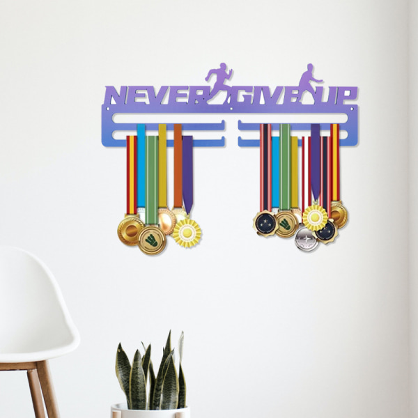 Sports Medal Holder Medal Hanger Display football style