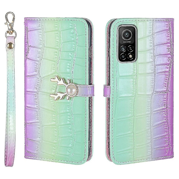 Etui til Xiaomi Mi 10t/ Mi 10t Pro Hjortedesigner Mønster Læder Cover