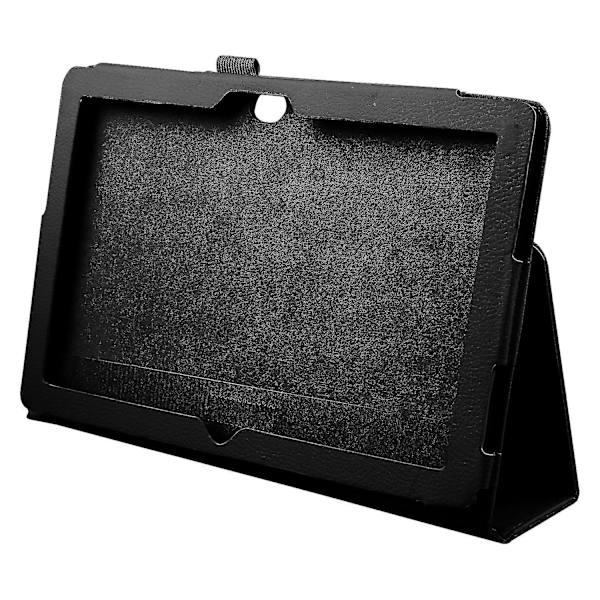 Ställ Läderfodral Cover För Surface 10.6 Windows 8 Rt Tablet, Svart