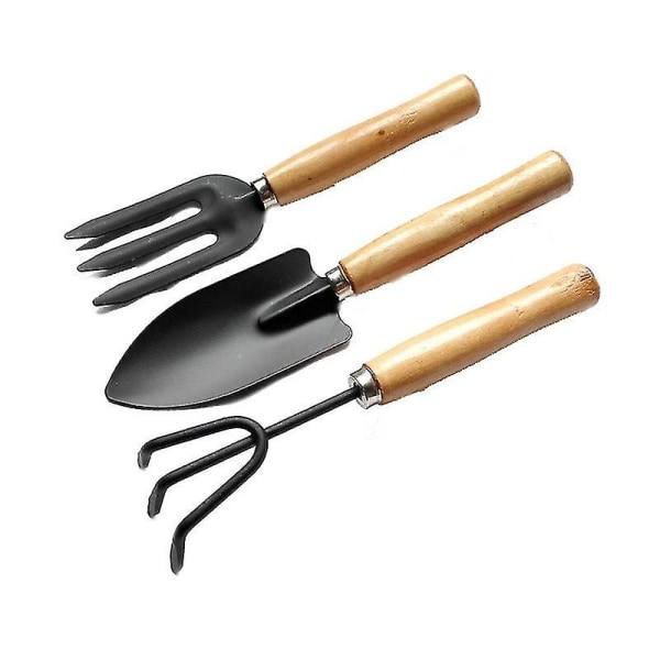 3st Gardening Tool Set Set, Set innehåller; Murslev, kultivator