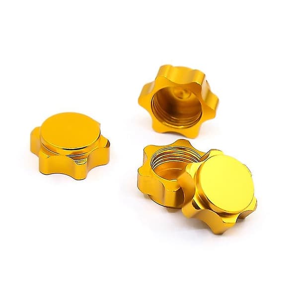 4 stk Navdeksler Anti-d Deksel 17mm Hex Mutter For 1/8 RC Bil