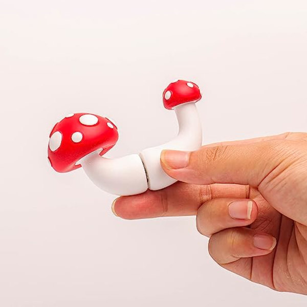 3 kpl hartsijääkaappimagneetti punainen sieni jääkaappimagneetti kasvi jääkaappi round pointed long mushroom