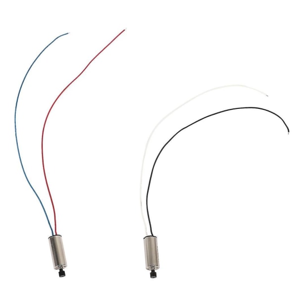 2 stk Motorer til Xs809 Xs809hc Xs809hw Mini Foldbar Selfie RC Quadcopter Reservedele CW Motor + CCW Motor