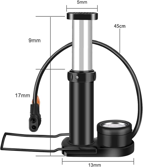 Cykelpump, cykelpump, cykelpump, handpump med tryck