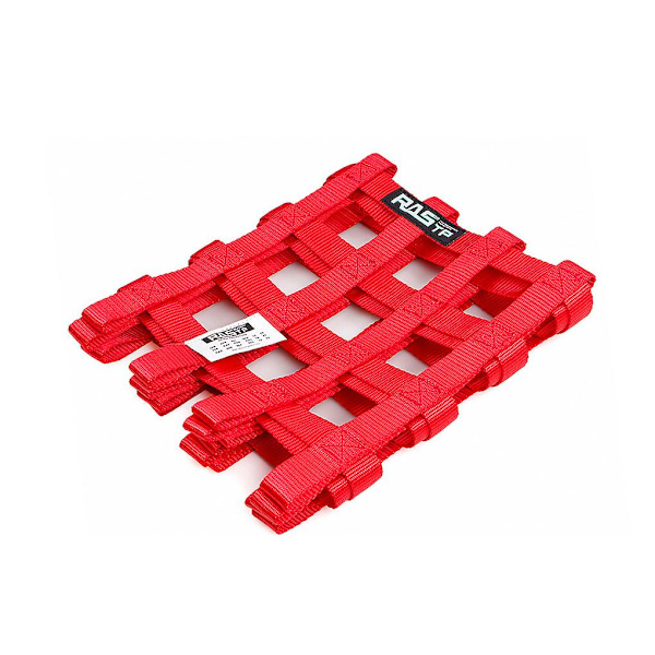 23,6\"x23,6\" Nylon Racing Bilfönster Nät Montering Utrustning Tillbehör