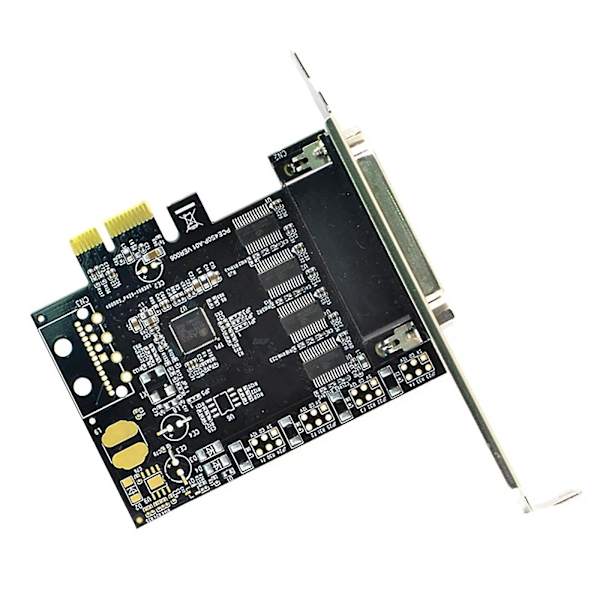 4-portin PCI Express -sarjakortti Ax99100 -siru Pcie - Db9 Rs232 -laajennuskortti