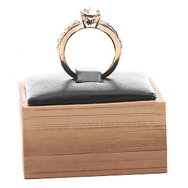 Ringarmbånd Smykker Display Stand Holder & Fornemme Træ Ring Smykker Display Holder Kegleformet O