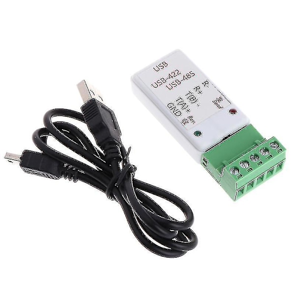 2 i 1 USB till RS422 RS485-omvandlare Adapter med Ch340t Stöd 64b Win7 Linux