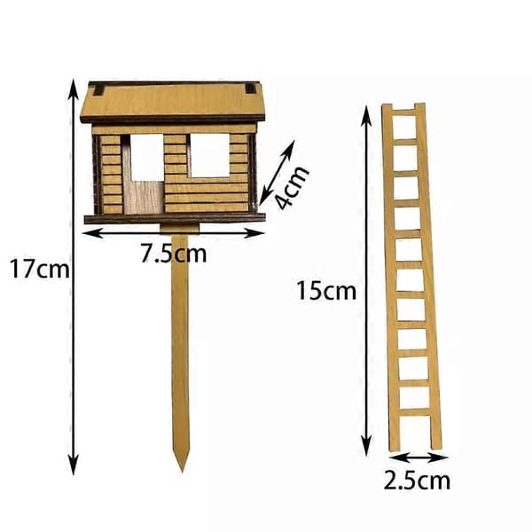 Växt Mini Trädkoja, Blomkruka Trädkoja