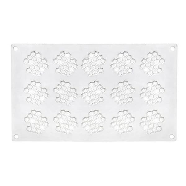 Honeycomb Shape Silikonform Honeycomb Sjokoladeformer Deco