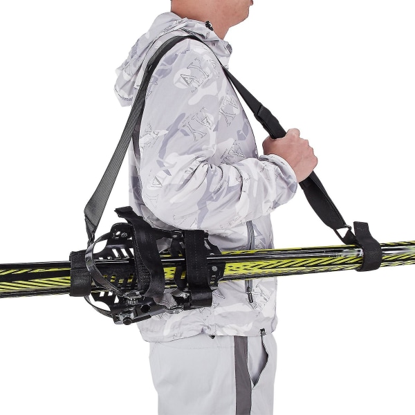Skistav- og polstropper - Justerbare skistavstropper - Skistavholder - Skistavstropper i nylon - Skitillbehør for menn, kvinner og barn