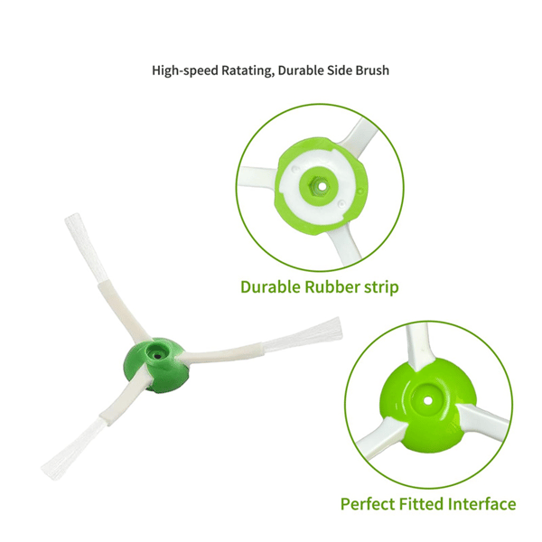 Reservedeler til iRobot Roomba I1 + I7/I7 + I3 + I4 + I6 + I8 + J7 +/Plus E5 E6 E7, I & E & J Series Støvsuger