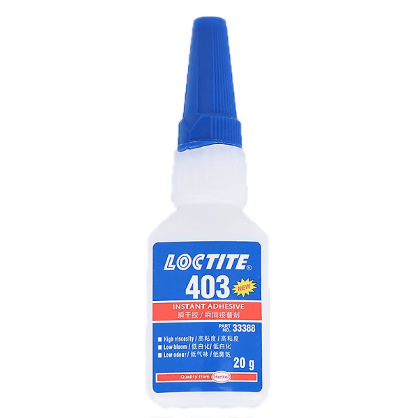 Superlim 403,406,414,415,416 Repareringslim Øyeblikkelig lim Loctite Selvklebende 20ml 1 Pcs 403