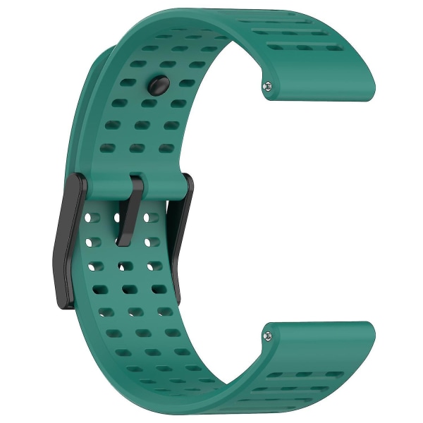 Sporttiranneke Suunto Vertical/9 Peak Pro/9 Peak/5 Peak, 22mm Silikoniset Rannekkeet Blackish Green