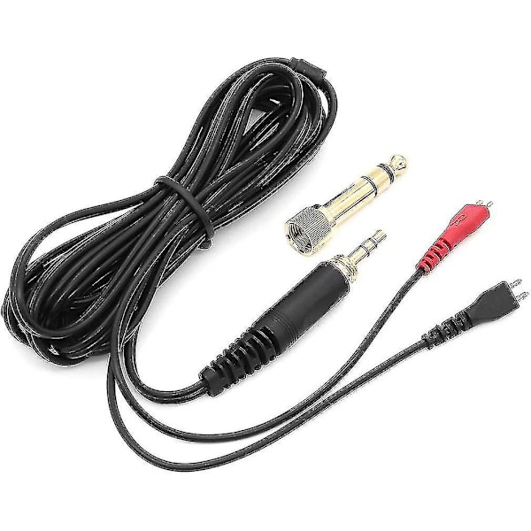 Udskiftning af lydkabelledning til Sennheiser Hd25 Hd560 Hd540 Hd480 Hd430 414 Hd250 hovedtelefoner