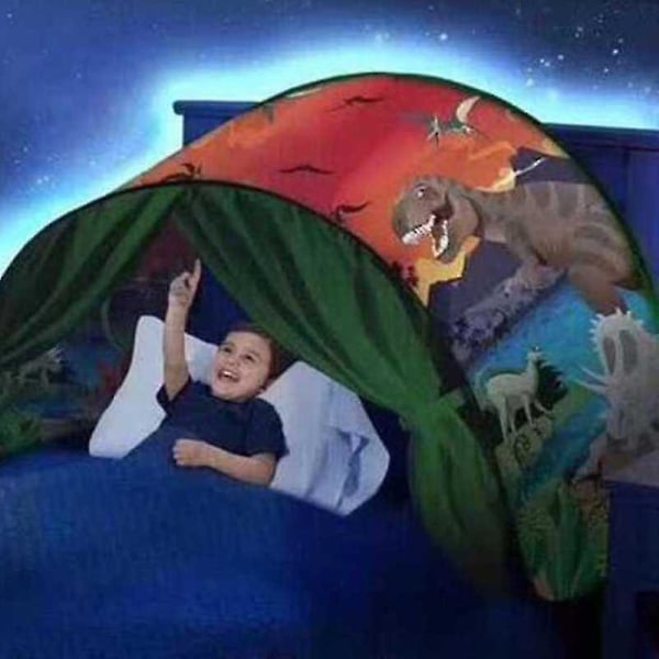 Maagiset unelmateltat Kid Pop-up Bed Teltta Unipussi Winter Wonderland Teltta