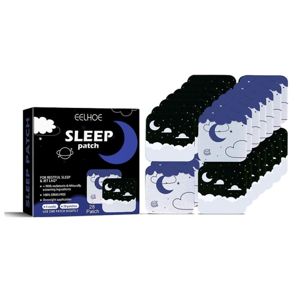 28pcs Sleep Patch With Herbal Ingredients Promotes Rest Sleep And Eliminates