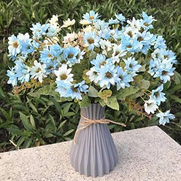 Vase Dekorativ vase til bryllupper, festivaler og fester 17 * 10 * 7cm grå 2 stk grey