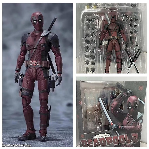 Deadpool 2 Marvel Actionfigur KO Version Film Legetøj Aftagelig Model Legetøj Samlerdukke Gave