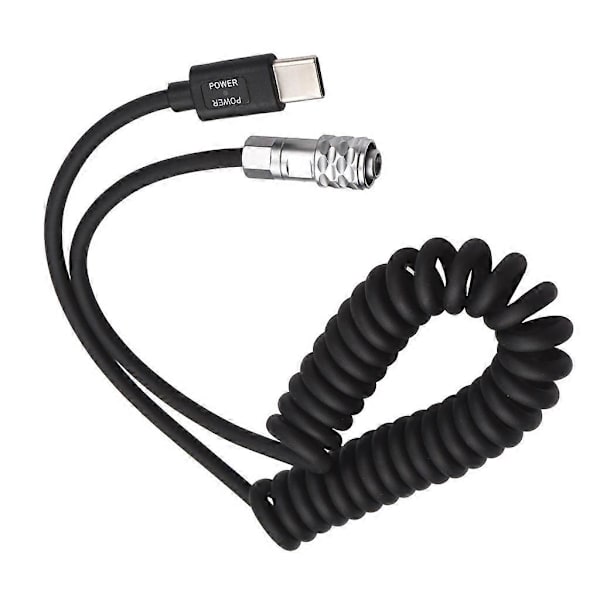 USB-C virtakaapeli BMPCC 4K ja 6K kameroille, turvallisuussuojauksella ja kestävyydellä