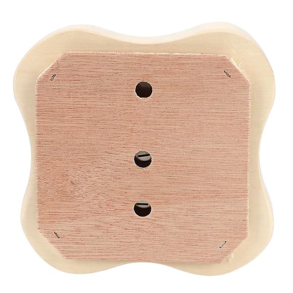 Sauna Rum 2-i-1 Træ Termo Hygrometer Termometer Hygrometer Dampbad Tilbehør