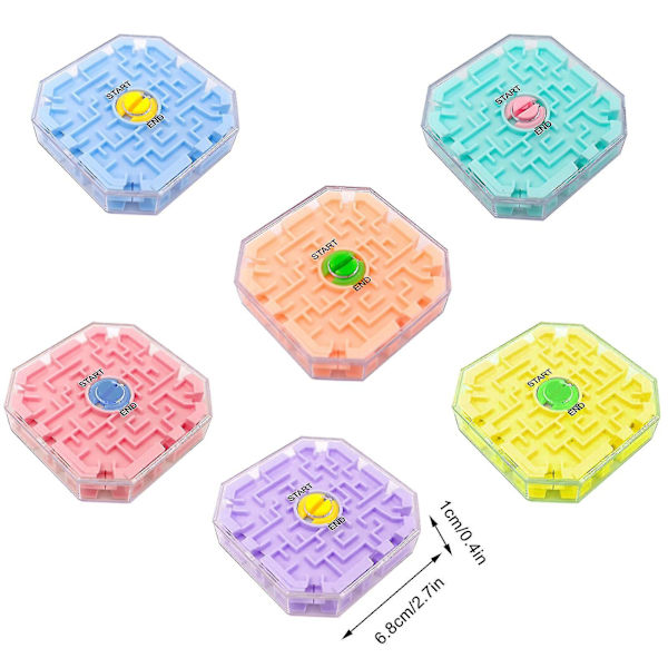 3D Gravity Memory Sequential Maze Ball Puzzle Legetøj Gaver Til Børn Voksne