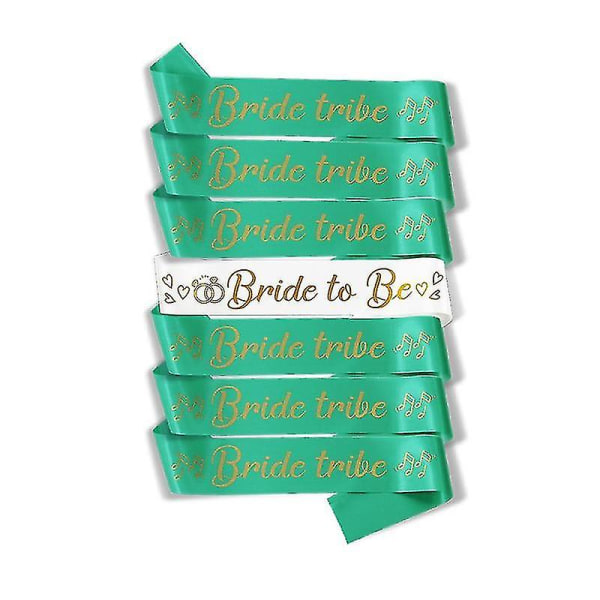 Uusi Designbride To Be And Team Bride Bridesmaid Bride Tribe Sash Set Polttarit