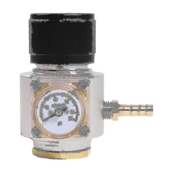 CO2-tankregulator, tryckreducerare, adapter för glasflaskor, akvarium, öl, vatten, växter