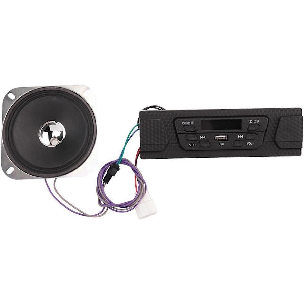 Kolmipyörän FM-radiosoitin Bluetooth MP3-soitin MP3-dekooderilevy häviöttömälle soittimelle kuorma-autoon ja työkoneeseen