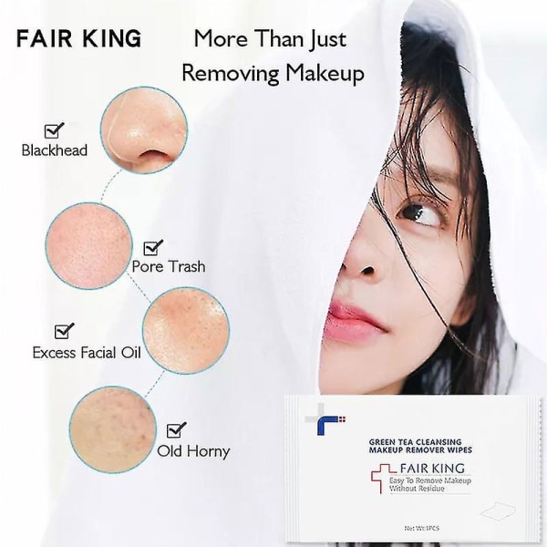 Renekton Fair King Makeup Remover Wipes för att rengöra ansiktet