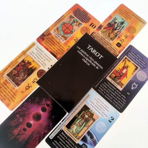 Populære brettspill Lær Tarot Spanske kort Learning Tarot