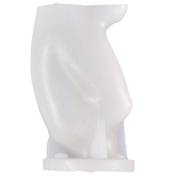 Candle Mould, Abstrakt Figur Mosaik Tænker Epoxy Lys Silikone Form Gør det selv Håndlavet Duft Candl