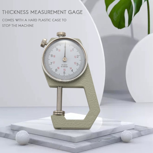 Tjockleksmätare för fickan, 0 till 20 mm